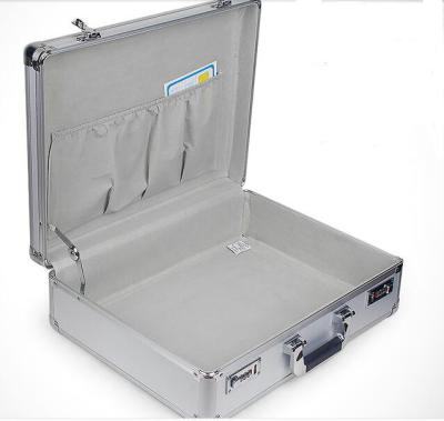 China Aluminum Customized Size And Aluminum Material Camera Case /Notebook Box With Pocket for sale