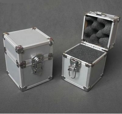 China Mini Tool Aluminum Case with Silver Aluminum Frame for sale