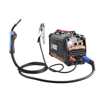 China Hotels igbt MIG 205 Welder Inverter CO2 MIG Muttahida Majlis-e-Amal Digital Welding Machine for sale