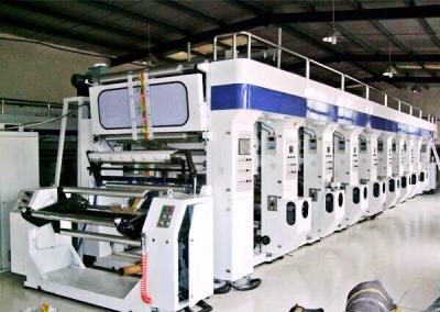 China Fully Automatic Gravure Printing Equipment 7 Motor With Pneumatic Draw Knife FX-D for sale