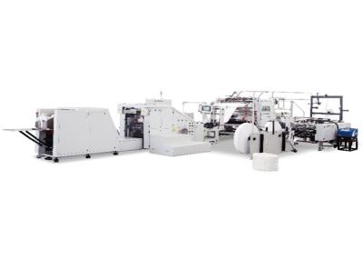 China Recycle Paper Bag Making Equipment / Paper Carry Bag Manufacturing Machine for sale