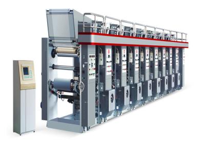 China High Speed Gravure Printing Machine , 8 Color Rotogravure Printing Machines HQASY-B 800/1000 for sale