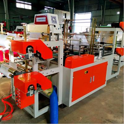 China High Speed Automatic Bag Making Machine Double Roll For Supermarket Vest Pocket for sale