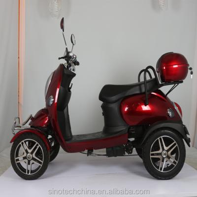 China Brand New Blue CE Certificate Four Wheel Bike Mobility Scooter With 10inch Suspension for sale