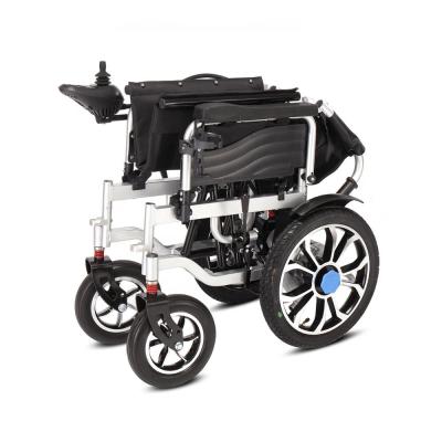 China Cheap price light weight disabled foldable power reclining electric wheelchair for devild people EW02 for sale