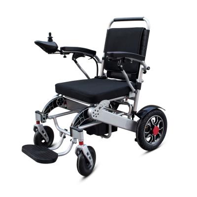 China NEW Low Price Health Care Folding Hot Portable Lightweight Remote Lightweight Wheelchair Electric Wheelchair EW-001 for sale