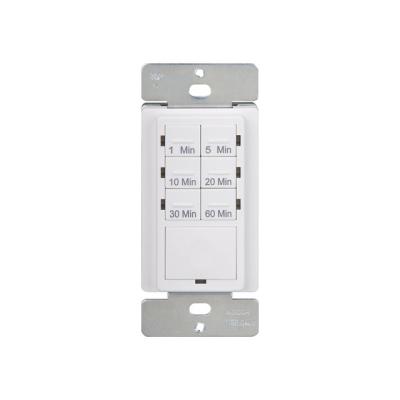 China PC UL Listed 120V Neutral Wire Required 7 Button Preset Relay Countdown Timer Switch for sale