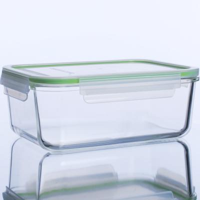 China LINUO HOT Kitchen Glass Containers Microwavable Glass Containers for Food Storage Food Container Storage for sale