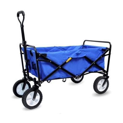 China Garden Tool Cart Garden Folding Trolley Beach Hand Cart Beach Hand Cart Folding Folding 4 Wheel Shopping Trolley for sale