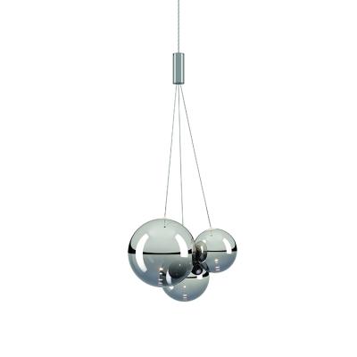 China modern glass ball pendant light for restaurant for sale