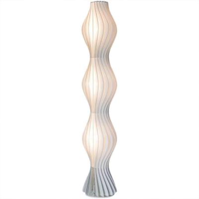 China Modern Simple Modern Acrylic Grass Skirt Nordic White Floor Lamp Light And Shade Art Floor Lamp for sale