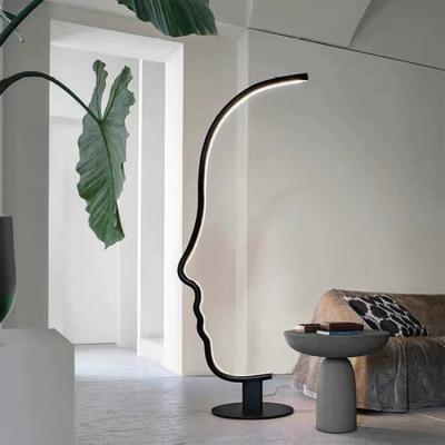 China Modern Nordic Simple Arc Led Floor Lamp for sale