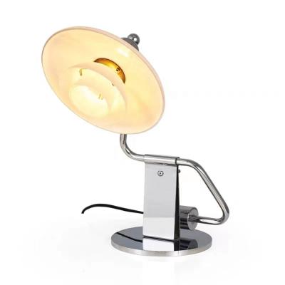 China Retro Table Lamp Modern Medieval Adjustable Glass Table Lamp for sale