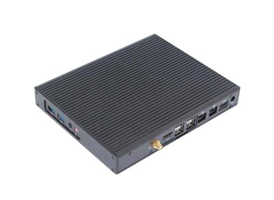 China Trilho DIN Industrial Embedded Box PC SATA3.0 M-SATA Dual LAN DC9-36V Entrada à venda