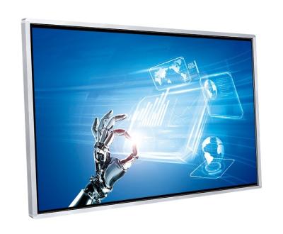 China Industrial 75inch IR Touch AIO PC Monitor X86 system Android OS Exhibition Digital Signage Displays for sale