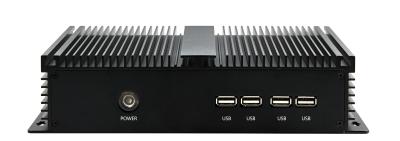 Cina PC incastonato Fanless del contenitore di lega di alluminio HDMI Linux 1000Mbps in vendita