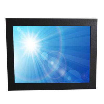 China Sunlight Readable IP65 Panel PC Intel J1900 CPU Black Powder Coat Aluminum Front Bezel for sale