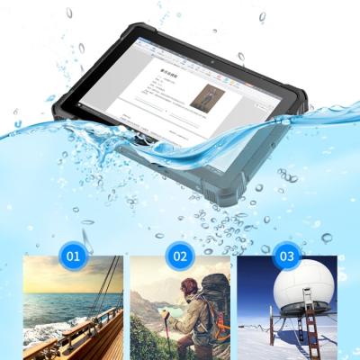 China Tablet PC industrial 500nits IPS de la prenda impermeable IP67 con NFC RFID de GPS en venta