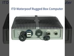 Waterproof Rugged Industrial Box PC LED Touch Monitor Solutions Embedded Box Computers