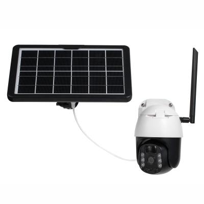 China Motion Detection Ubox Battery PIR Awake Recording 8W Camera 1080P 2MP WIFI Solar IP Cameras 3.6mm Lens 30m Night Vision P2P for sale