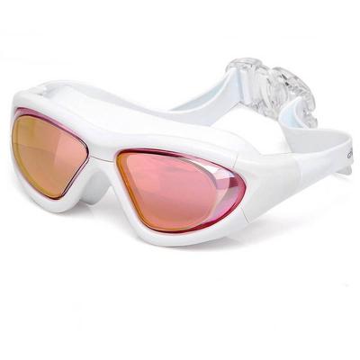 China Sinle Swim Anti-Fog Goggles With Free Case Latex Swimming Goggles UV Anti-Fog Goggles for sale