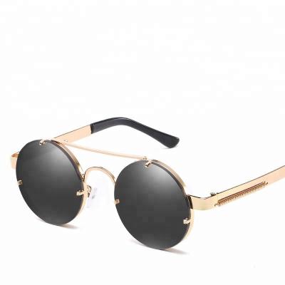 China Authentic Men's Vintage Sunglasses Beautiful Sinle Glass Fashion Sun Glasses Frames Quality Anti Logo Outdoor UV Designer Sun Glasses for sale