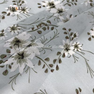 China 2022 Shrink-Resistant Hot Sale Wholesale 100% Shrink-Resistant Polyester Printed Chiffon Fabric Chiffon Print Fabric For Dress for sale