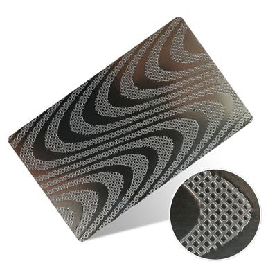 China Architecture High Standard 304 Embossed Stainless Steel Sheet For Kitchen Cabinet Decoration Custom for sale