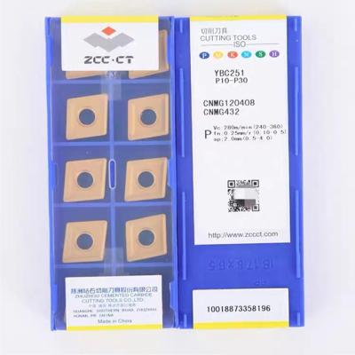 China Negative Turning Insert ZCCCT CNMG 120408-DM Tools Inserts Carbide Inserts CNMG 120408 for sale