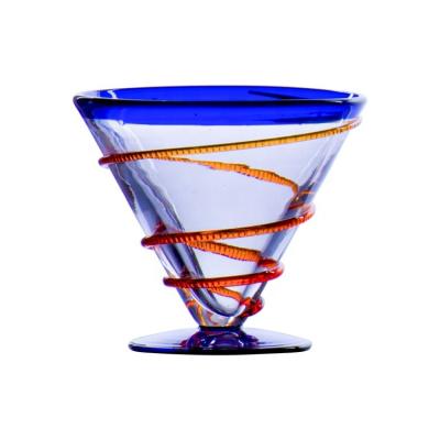 China Contemporary Hot Selling Clear Stemless Custom Martini Glass Cocktail Wine Glasses For Party Wedding for sale