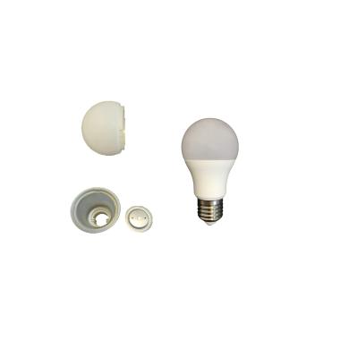 China 5# bulbo revestido plástico de la oficina E27 LED de los componentes del bulbo del aluminio LED 5 vatios en venta