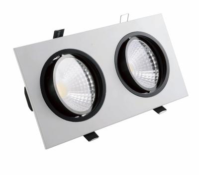 China White / Warm 14w Recessed Led Downlights Ip65 High Efficiency , Ac 85 - 265v for sale