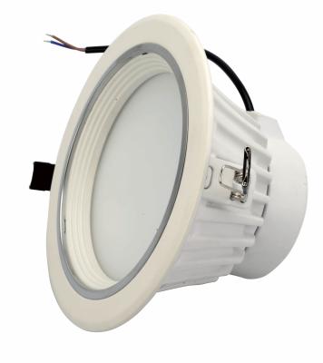 China Smd 5730 Dimmable leidde het Aluminium van Downlight 10w IP54 voor Huis, 120mm Hoge Macht Te koop