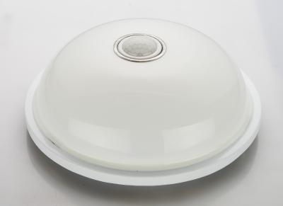 China Rond Plastic 10W Geleid Pir-Sensorlicht Te koop