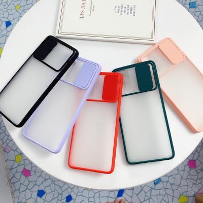 China Anti-drop Anti-fingerprint Matte Phone Cover For Samsung S20 Note Plus Ultra Ultra 20 Protective Slide Camera Case for sale