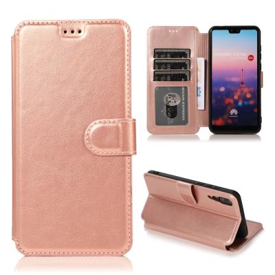 China Anti-fall Skin Leather Case Flip Stand Cover Wallet Phone Case For Huawei P40 P30 P20 Pro Lite Leather Cell Phone Case for sale