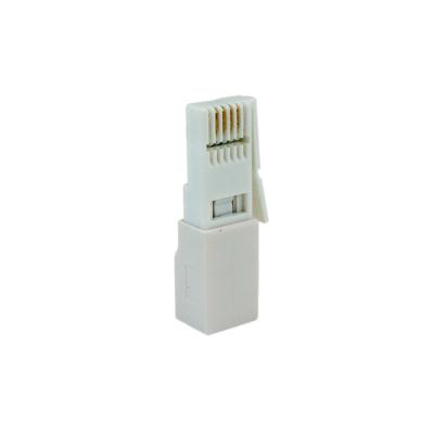 China UK to RJ11 Telephone Hardware High Quality Mini Adapter for UK to US Telephone Line for sale