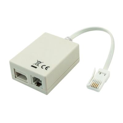 China Advanced UK Phone & Network Broadband Modem Telephone Line Splitter ADSL Filter for sale