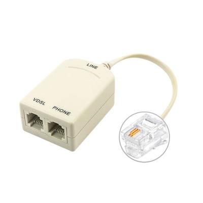 China Integrated Brazil RJ11 ADSL DSL Splitter Supporting G.Fast JL12-GJ-XDSL-600GF-BR for sale