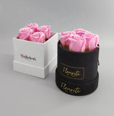 China Hot Selling Recyclable Flower Box Packaging Gift Box With Logo for sale