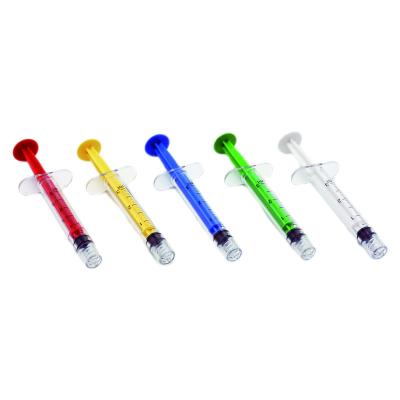 China Smooth running FIXED MALE color coded syringes for sale