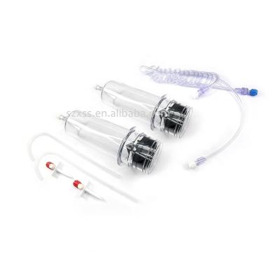 China Disposable Opaque Plastic Medrad Luer Lock Tip No Needle Safety Syringe For Client for sale