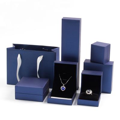 China Handmade Fashion Blue Paper Bracelet/Bracelet Box With Logo Custom Jewelry Box For Bracelet for sale