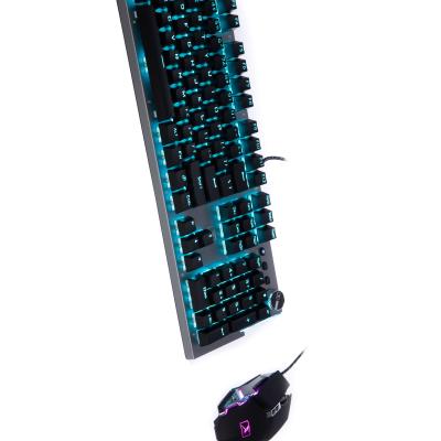 China Best Selling Computer Game Human Ergonomic Wired Keyboards Gamer Combo Set Led Keypad And Mouse for sale