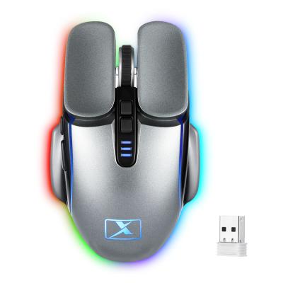 China Convenient Original USB Wireless Receiver RGB Rechargeable Mechanical Mouse Gamer Ergonomic Promotion for sale