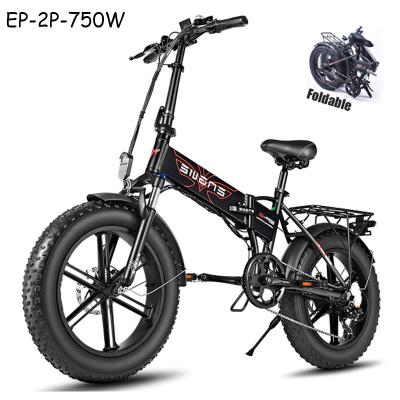 China Multifunctional no VAT tax| EP-2pro| 750w electric bicycle 20*4.0inch 45km/h electric portable mountain electric bicycle for sale