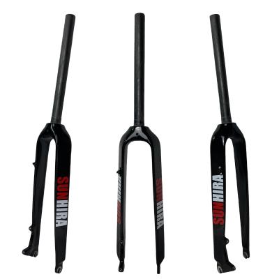 China FORK SUNHIRA@ Mountain Bikes MTB Boarding and Handling - Wholesale High Quality MK200 Carbon Fiber 100mm Mountain Bike Front Fork Bicycle for sale