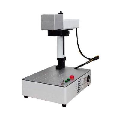 China Mini Jpt CO2 Metall Silbergold Faserlasermarkierungsmaschine 30W 50W 100W zu verkaufen