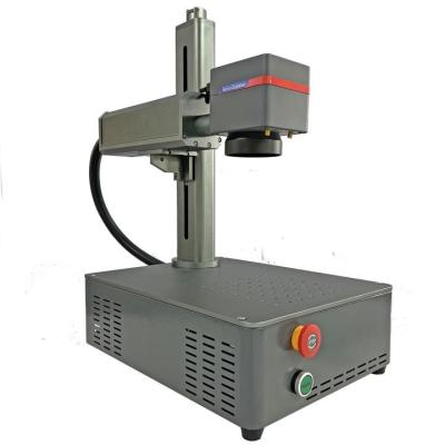 China 20w 30w 50w Faserlasermarkierungsmaschine Portable Ring Schmuck Gravur Maschine zu verkaufen