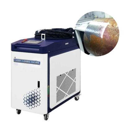 China Metal Industrial Laser Cleaning Machine With 4-6mm Collimated Spot Adaptability for sale